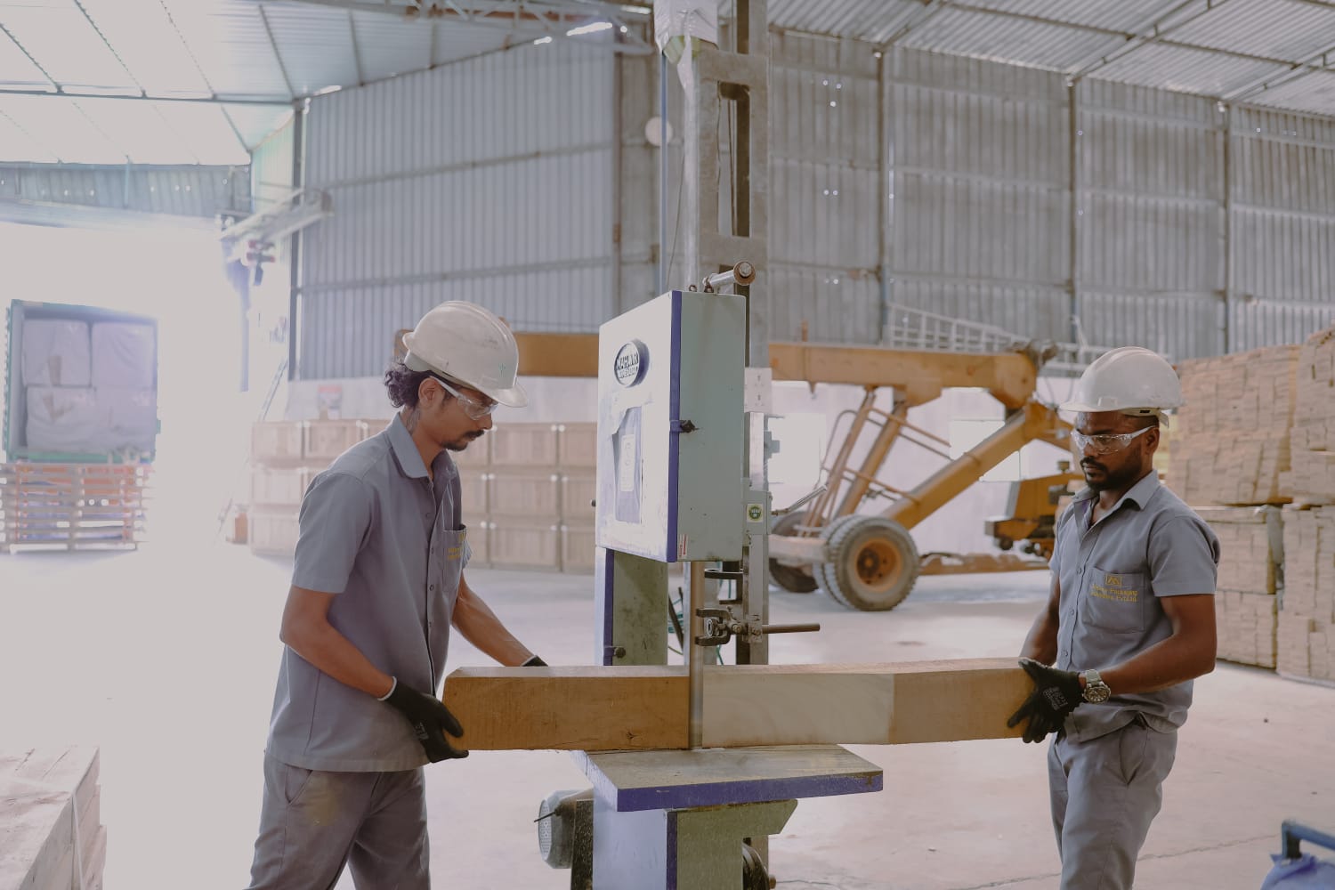 CNC Timber Sizing & Multi-Rip Sawing Line